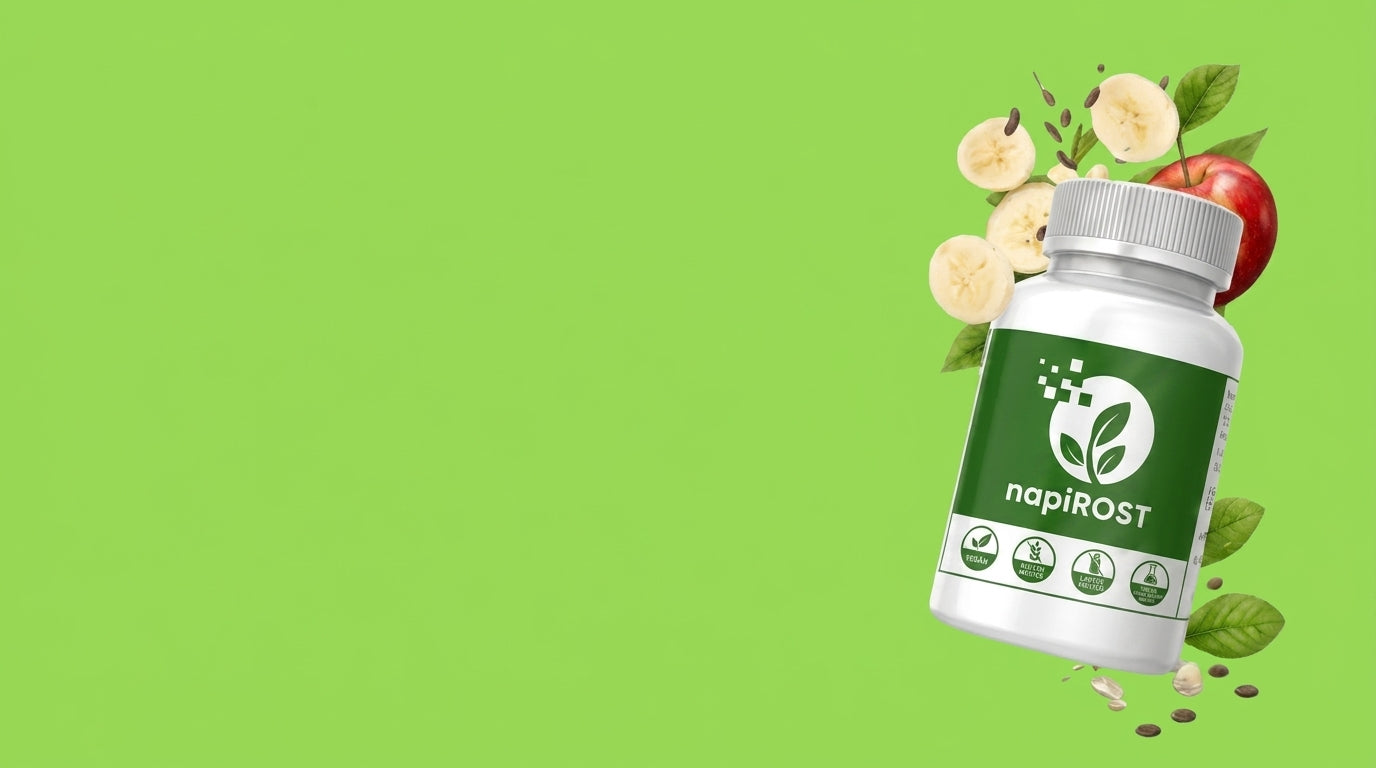 napiROST rosttabletta doboza természetes növényi rostokkal