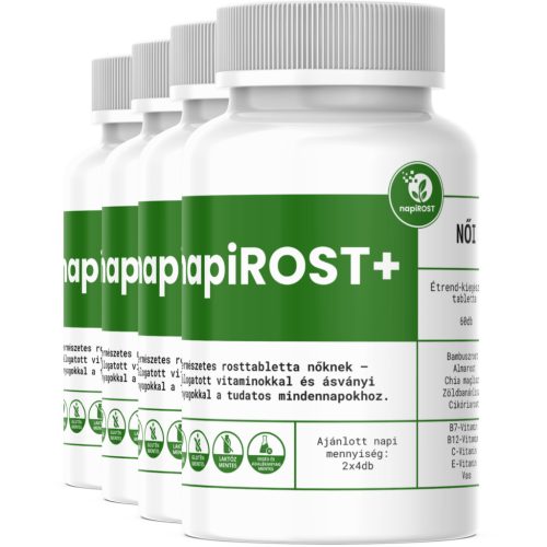napiROST+NŐI – Rosttabletta csomagban (4 doboz)