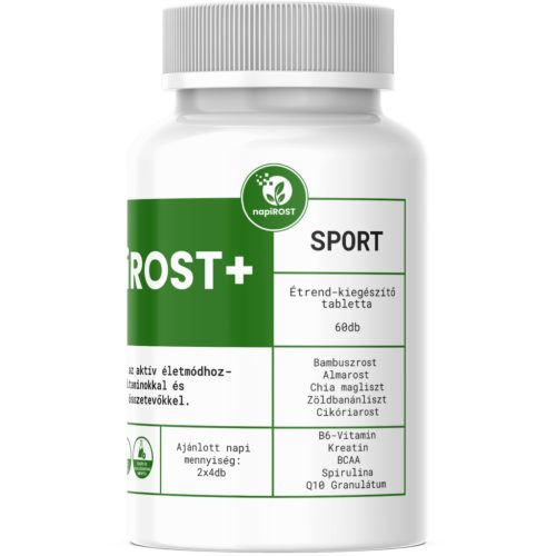 napiROST+SPORT – Rosttabletta komplex összetevőkkel